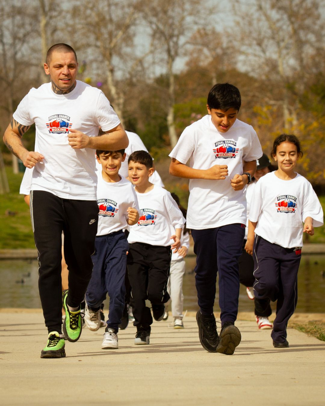 Community Training discipline and structure through physical training
