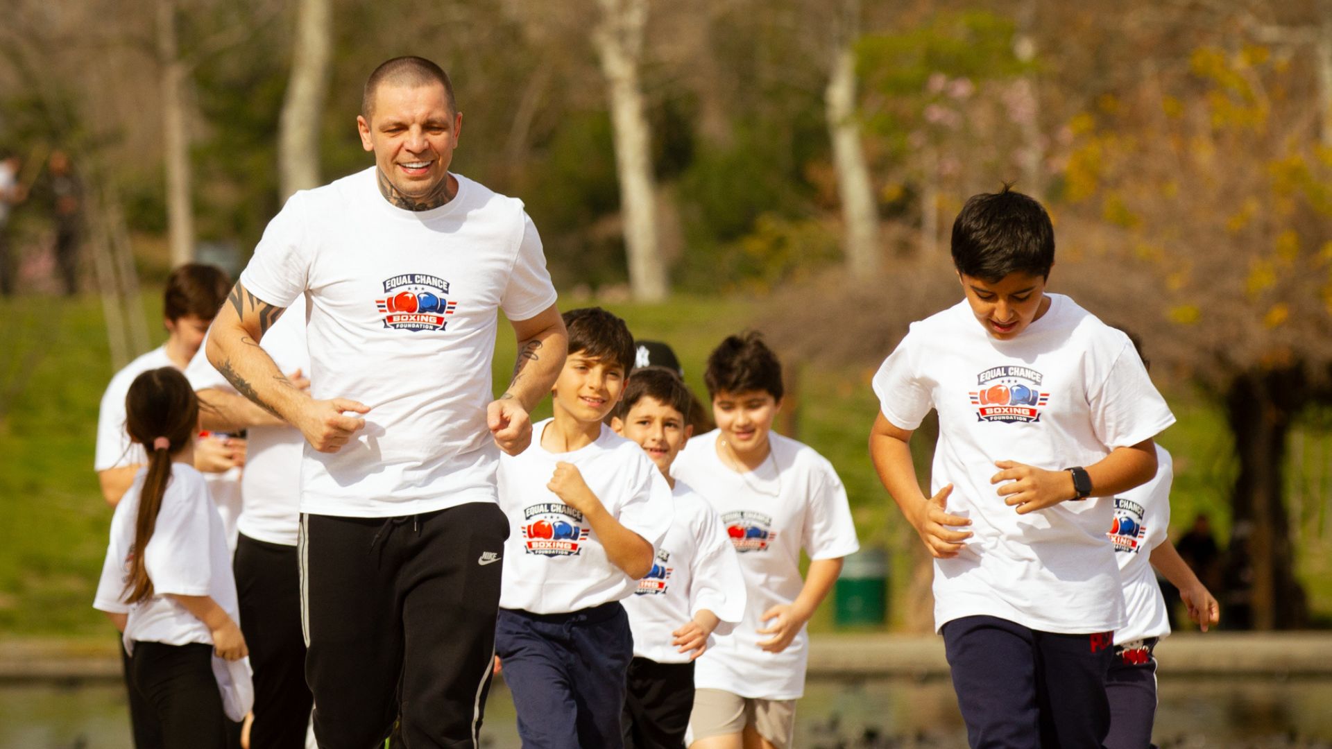 community sports event for youth development and fitness