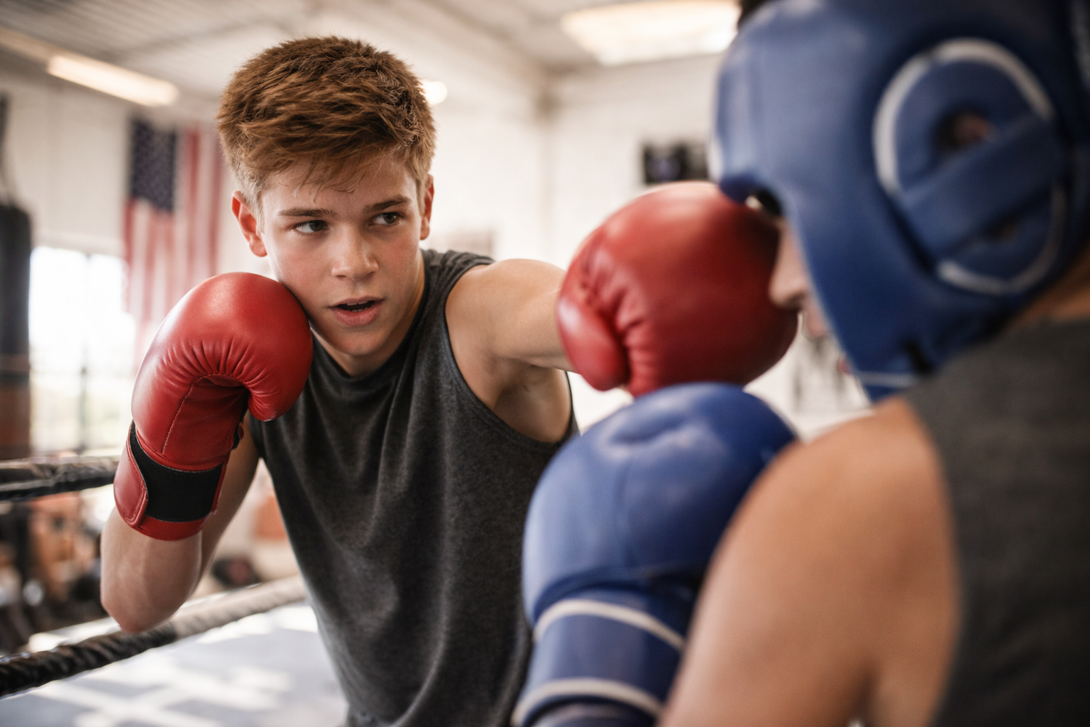 overcoming fear stepping into the ring for the first time