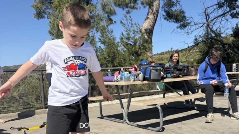 Weekend Hike & Boxing Practice with Ivan Redkach March 8, 2026 boxing and confidence building in children
