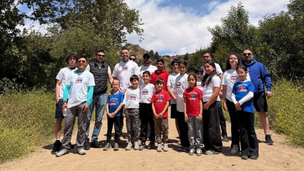 los angeles youth boxing foundation kids hiking excursion