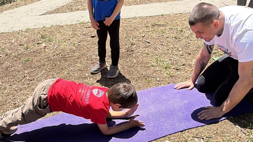 outdoor boxing and hiking training for la youth | ecbf