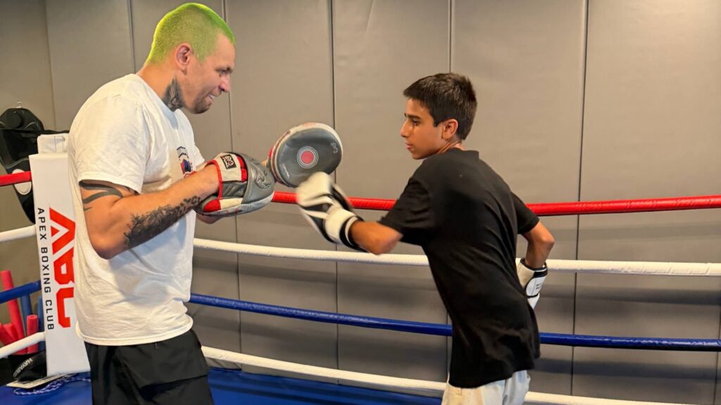 equal chance boxing foundation hosted another free youth boxing training session led by ivan redkach