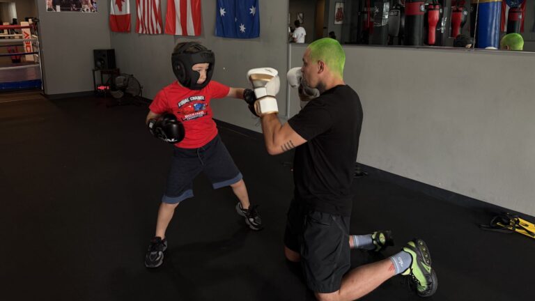 professional boxing coach for kids